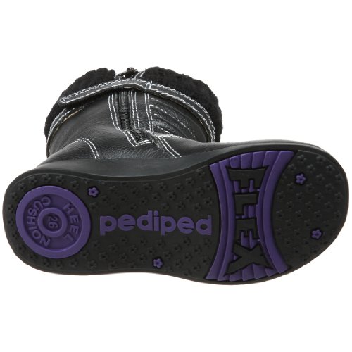 pediped Flex Julia Boot (Toddler/Little Kid),Black,21 EU (5.5 M US Toddler)4