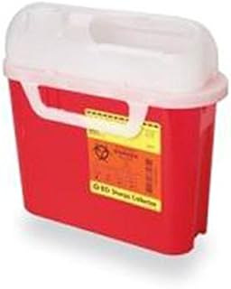 WP000-305443 305443 305443 Container Sharps Side Entry Red 5.4qt Ea Becton-Dickinson