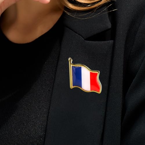 Image of Country Flag Brooch Metal Alloy Souvenir Pin Shirt Hat Backpack Jewelry Accessories Decoration Party Christmas Gift Badge International Travel Pin
