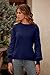 PRETTYGARDEN Women's Fall 2025 Pullover Sweater Casual Long Sleeve Loose Chunky Knit Tops Blouse Winter Fashion Clothing (Navy,Medium)