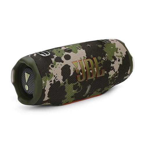JBL Charge 6 - Altavoz Bluetooth portátil impermeable y a prueba de caídas, sonido profesional audaz con refuerzo de sonido IA, 28 horas de tiempo de reproducción, batería externa integrada y viene