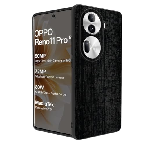 Image of RIGGEAR Sleek Back Cover Case Compatible with Oppo Reno 11 Pro 5G (TPU+PC | Dragon)