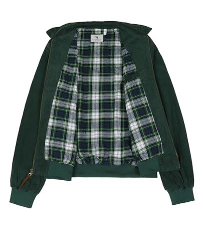Image of ZENTHACE Men's Corduroy Jacket with Full Flannel Lined,Zip Up Casual Vintage Outerwear Coat,100% Cotton