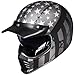 ILM Vintage Cascos de Moto para Adultos Hombres Mujeres Visera Interior Compatible para ATV Cruiser Scooter ECE22.06 Z502,Estrella,L