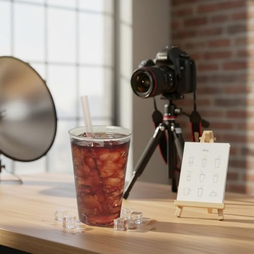 Accessoire de boisson factice avec glaçons pour décoration de bar - 7