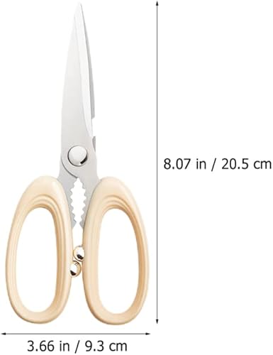 Miniatura 2 de Tijeras de cocina resistentes de acero inoxidable, tijeras para aves de corral, tijeras de alta resistencia, tijeras de alimentos, tijeras de hueso