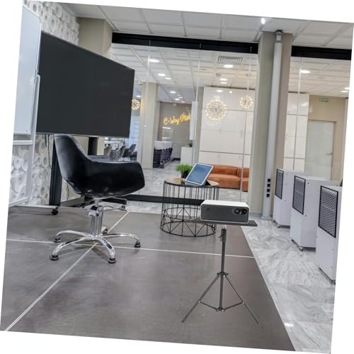 Soporte trípode de aluminio para laptop y tablet miniatura 6