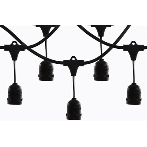 mulin Guirnalda Luces Exterior LED 15m Cover