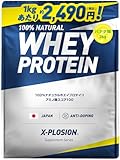 エクスプロージョン 3kg ホエイプロテイン バナナ味 豊潤フルーツ 国内製造