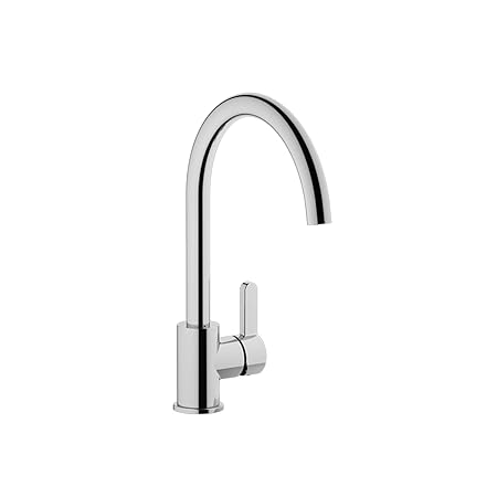 Kohler Atom Swivel Kitchen Tap, Brass, Polished Chrome
