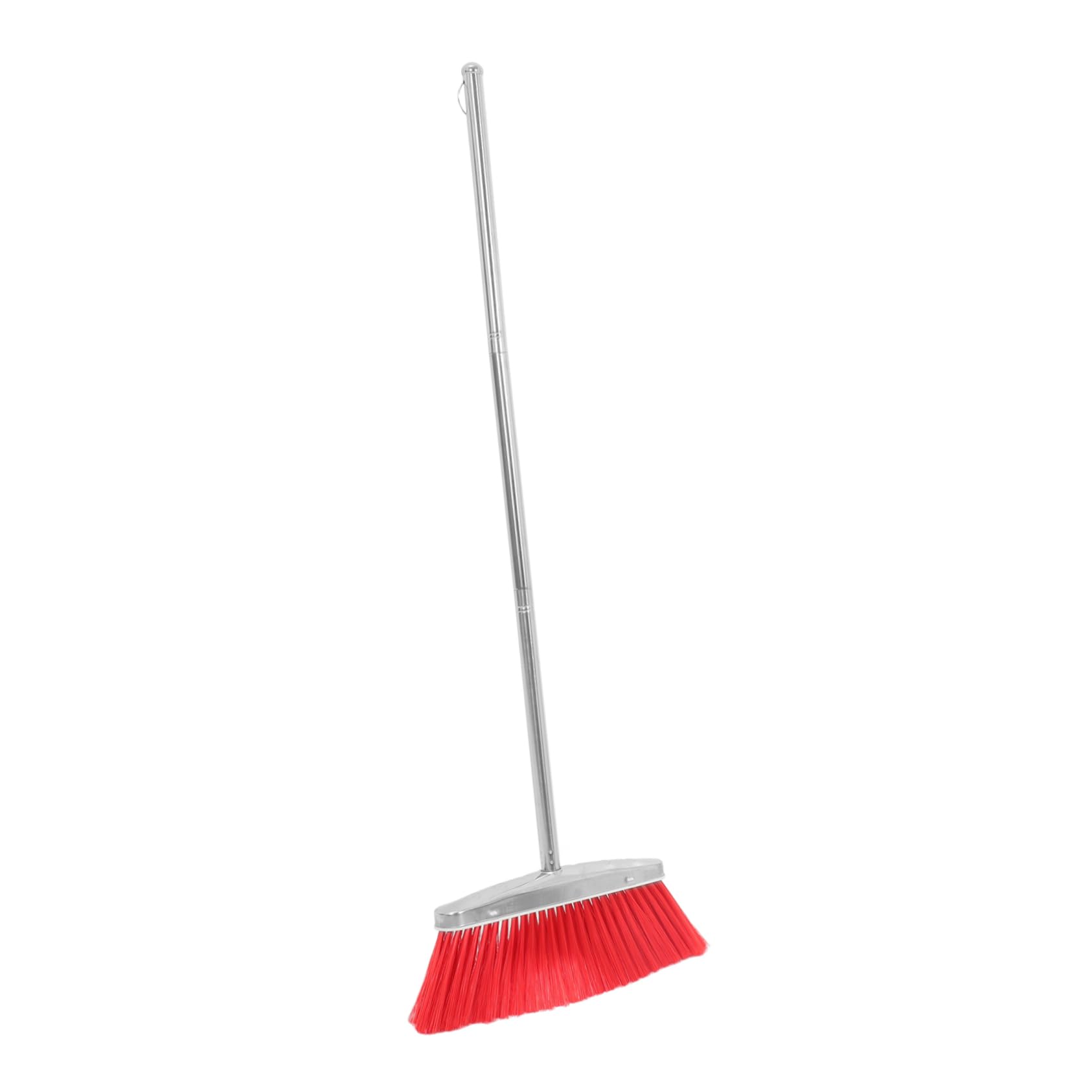 IWOWHERO Home Use Stainless Steel Broom Wide Angle Floor Cleaning Sweeper Long Handle for Efficient Cleaning