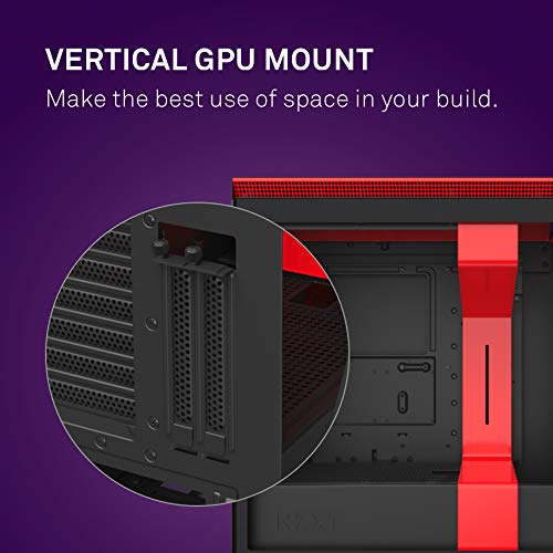 NZXT H710i CAH710 iBR ATX Mid Tower PC Gaming Case Front I/O