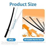 Zoom IMG-1 yofdal 2 pcs giocattolo katana Zoom IMG-1 yofdal 2 pcs giocattolo katana