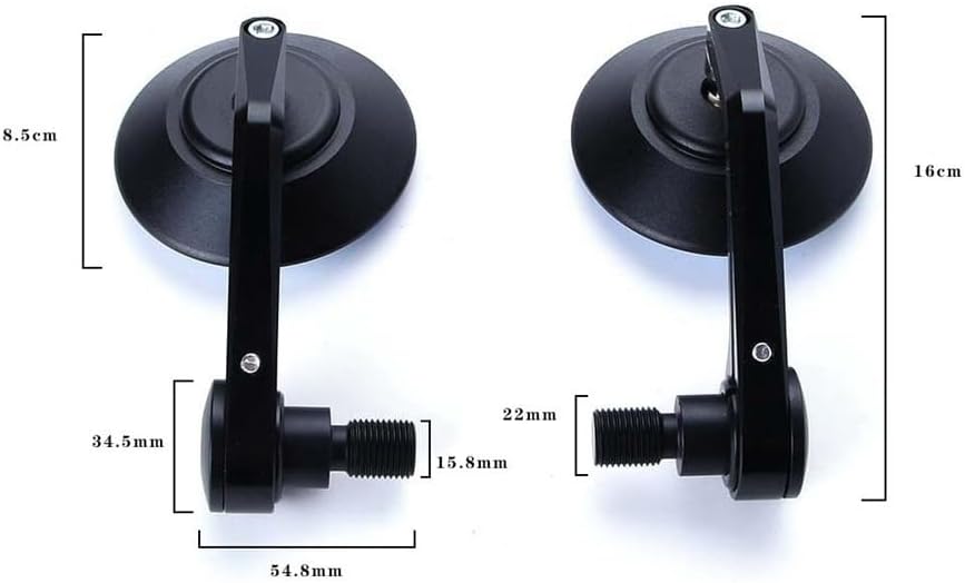 Handlebar Mirrors for Yamaha Xsr900 Xsr 900 2022 Motorcycle Rearview Mirror Handle Mirror Rear View Side Mirrors Steering Mirror
