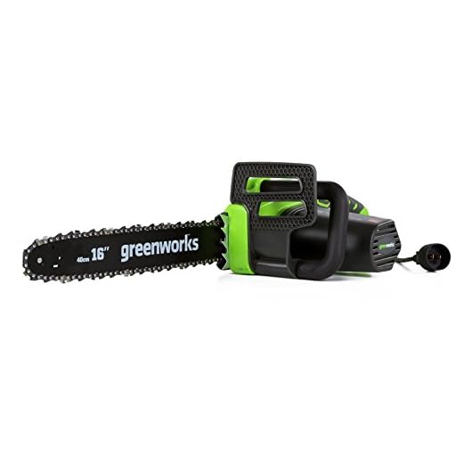 Greenworks 16-Inch 12-Amp Corded Electric Chainsaw 20232