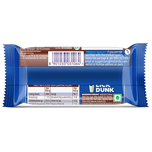 Image of Cadbury Oreo Chocolate Creme Biscuit, 50 g