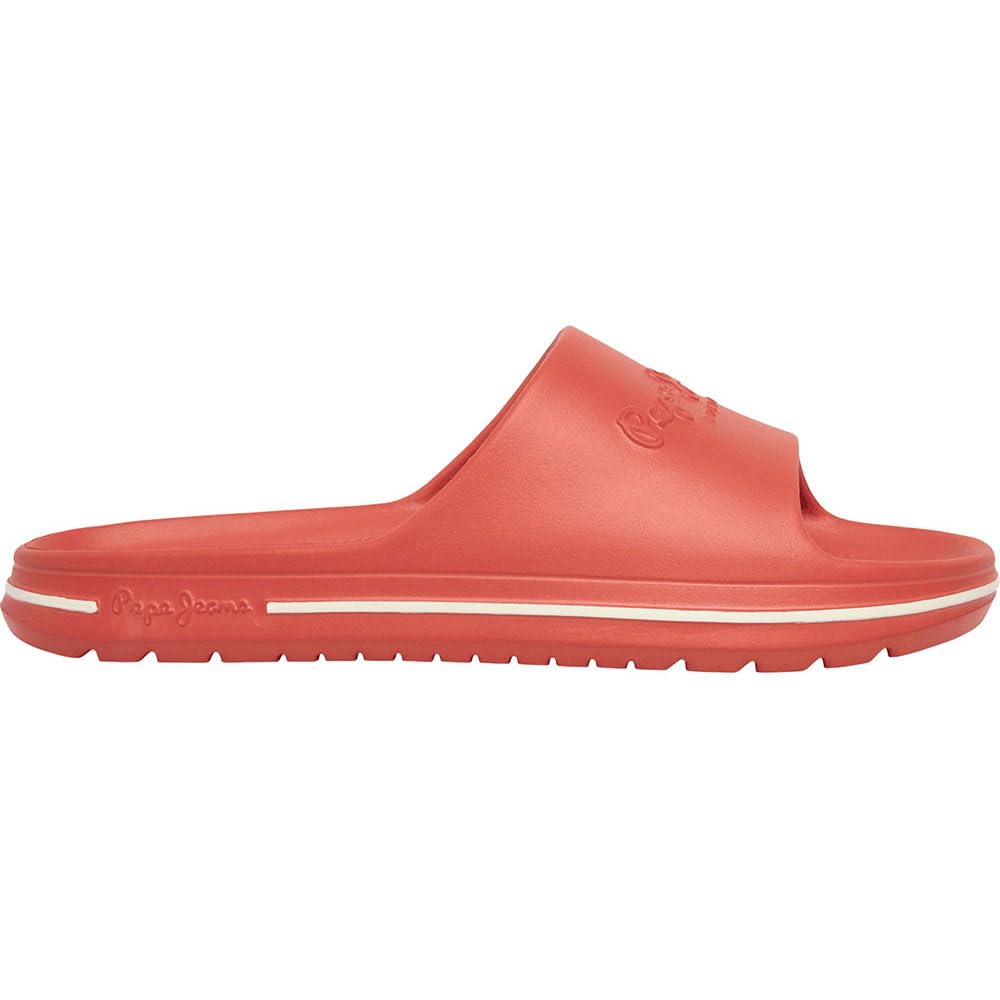 Pepe Jeans Men's Beach Slide M Shoes, Orange(Tangerine Orange), 7 UK