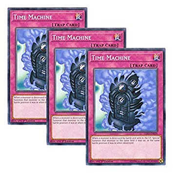 Amazon.co.jp: 【 3枚セット 】遊戯王 英語版 LED2-EN020 Time Machine 