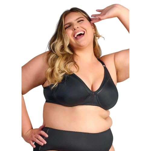 Sutiã Redutor Duloren Elegance 111210 Cetinete (BR, Alfa, G, Regular, Preto)