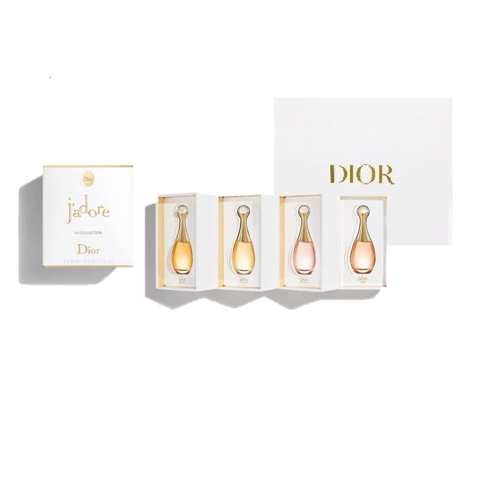 Christian Dior J'adore La Collection Eau De Parfum Mini Set for Women 4-Pieces, 5 ml