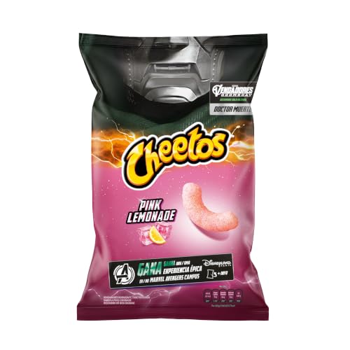 Cheetos Pink Lemonade Snack de Maíz Crujiente Bolsa 75 g