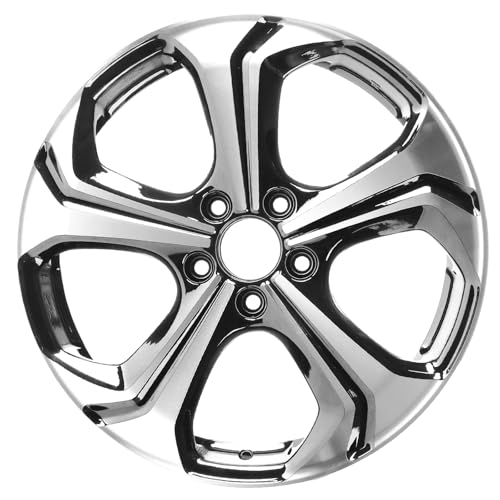 LUNEGUE 18" NEW Single 18X7.5 18 Inch Black Wheel Rims
