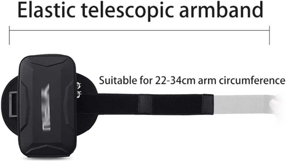 Outdoor Sports Phone Case Clip Fitness Running Bag Arm with Mobile Phone Arm Bag (Color : B, Size : 18 * 10 * 2.5cm) (A 18 * 10 * 2.5cm)