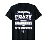 Grandma Crazy for Seth Halvorsen Colorado Baseball MLBPA T-Shirt