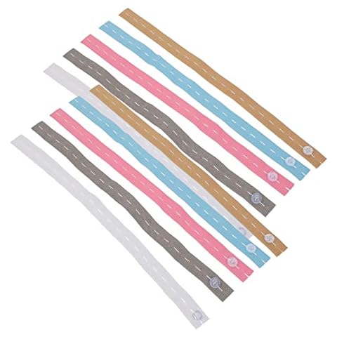 FAVOMOTO 25pcs Trailer Self- Adhesive Motorcycle Release Wrapping Button Buckle Binding Garment with Garage Belts Belt Cargo Heavy - Polyester Storage up Clo Buttonholes Portable Lazy Cover