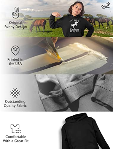 Tstars Gift For Horse Lover Infinite Love Kids Hoodie3