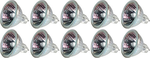 Up To 50% OFF GE Lighting 25483 50-Watt 890-Lumen MR16 Spotlight Bulb with 2-Pin Base, 10-Pack
