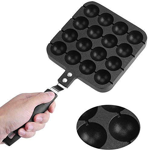 Preisvergleich Produktbild 16 Löcher Grillpfanne Takoyaki TOPINCN Polpo Flachball Küche Backen