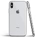 Clear iPhone Xs Case, Thin Cover Ultra Slim Minimal - for Apple iPhone Xs (2018) - totallee (Transparent)