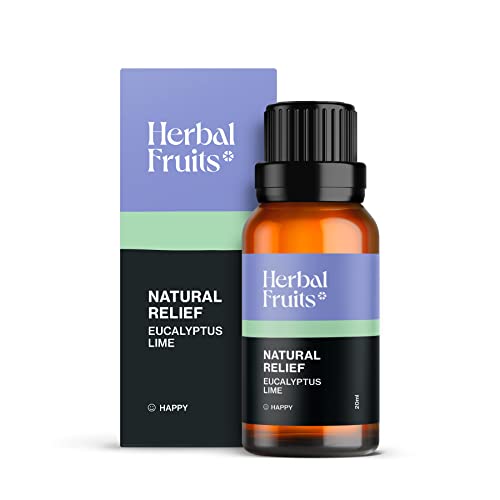 Aerosoul® Aceites Esenciales Para Humidificador, Mezcla Aceites Esenciales Eucalyptus, Lime Aceites Para Aromaterapia, 100% Aceites Esenciales Naturales, 20ml