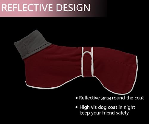 Manteau chien réglable pour lévrier souffrant du froid - 6