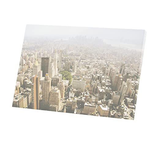Toile New York Manhattan 30x45 cm pour créer une ambiance loft américain au salon