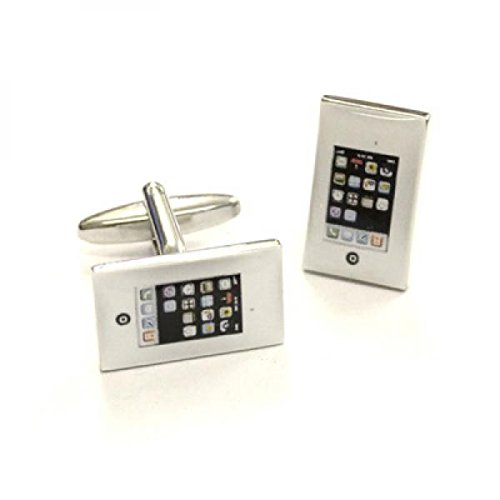 Gemelos para hombre White Smart Phone miniatura 1