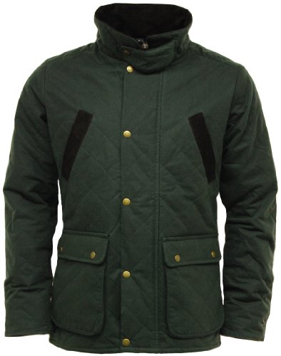 Game Oxford Quilted Wax Jacket Olive2