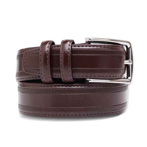 Men's Belt Big & Tall 56"-80" Genuine Leather Extra Long Belt with Tail Reinforced Strap for Casual Work2