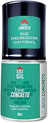 Base Concreto Endurecedora Com Formol 9ml Sos Amusant Hospital das Unhas
