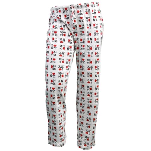 I Love NY Lounge Pants Pajama Bottoms New York Sleepwear