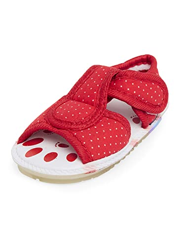 CHIU Kids LED Light Sandal with Musical Sound for Baby Boys and Girls (Red, 18-21 Months) (B09P68PY9D) Amazon Price History, Amazon Price Tracker