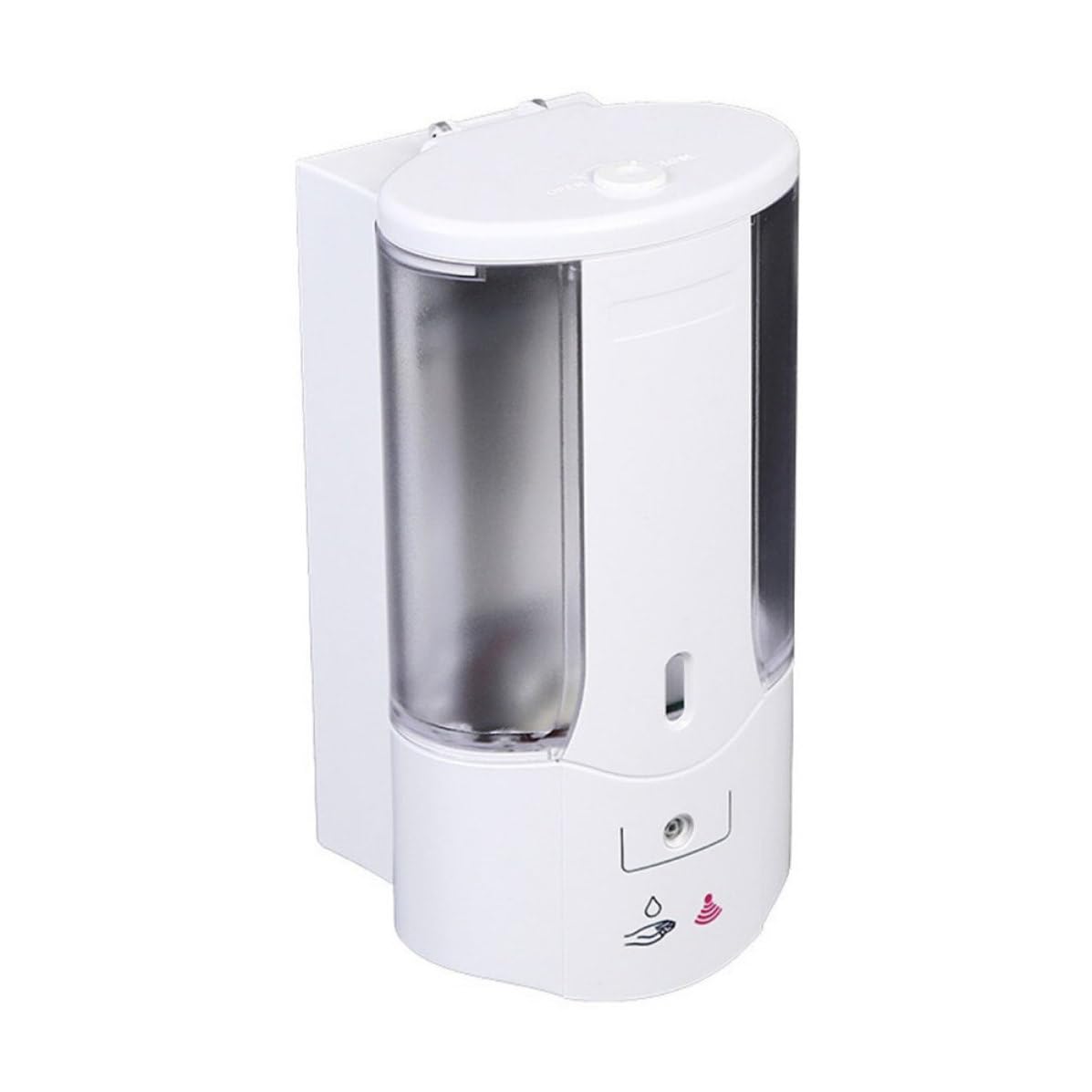 SOIMISS Dispensador Automático de Jabón Sensor Inteligente, Capacidad 400ml, Material Abs Resistente y Carcasa para Baño y Cocina