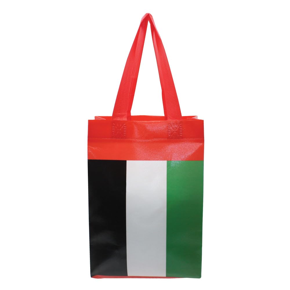 UAE Flag Bag - Reusable Shopping Bag with UAE Flag Design