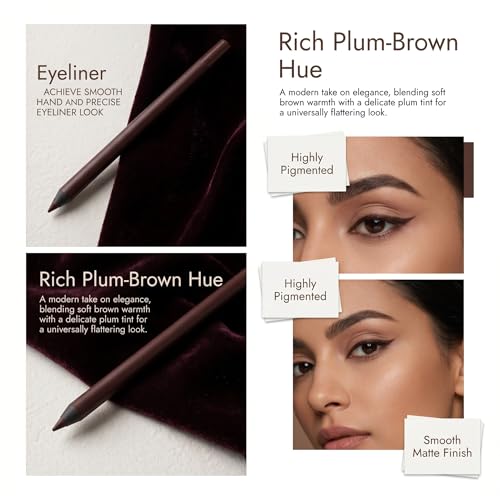 Eye Liner Lápiz Resistente al Agua Chocolate Marrón miniatura 4