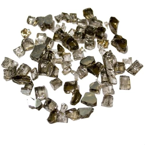 Reflective Fire Pit Glass Bronze