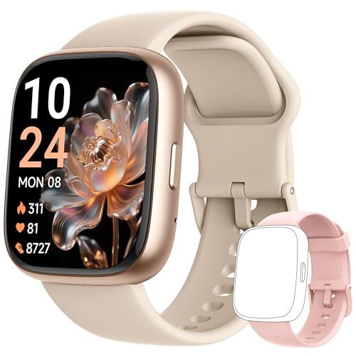 Smart Watch 2026 Upgrade for Women Men Android & iPhone , Alexa Built-in, Make/Answer Call, HR SpO2 Sleep Stress Monitor - Detailed View