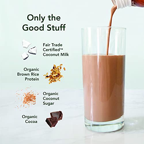 Aloha ALOHA-12PKRTDCHOCSS Organic Plant Based Chocolate Sea Salt Protein Shake W/Mct Oil thumb #5