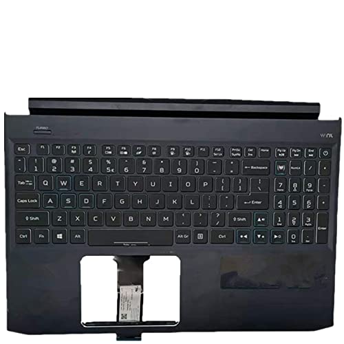 Coque clavier pour Acer Predator PH315-53 finition noire mate haut de gamme disposition US