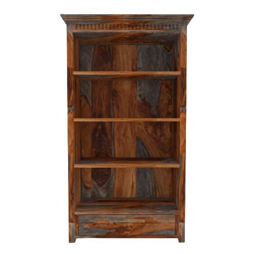 Himanshu Art & Craft Wooden 4 Layer Storage Organizer Rack | Almari ...